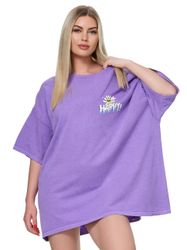 Worldclassca T-Shirt Worldclassca Oversized Print HAPPY günstig online kaufen