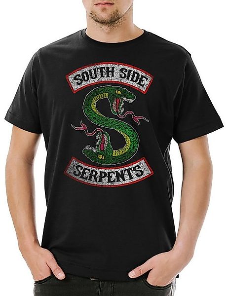 Urban Backwoods Print-Shirt South Side Serpents Herren T-Shirt FP Schlange günstig online kaufen