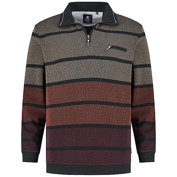 Hajo Sweatshirt mit Stretch Farbe schwarz Größe: 5XL günstig online kaufen