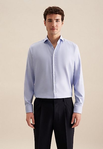 seidensticker Businesshemd Schwarze Rose Regular 1/1 Kentkragen Struktur günstig online kaufen