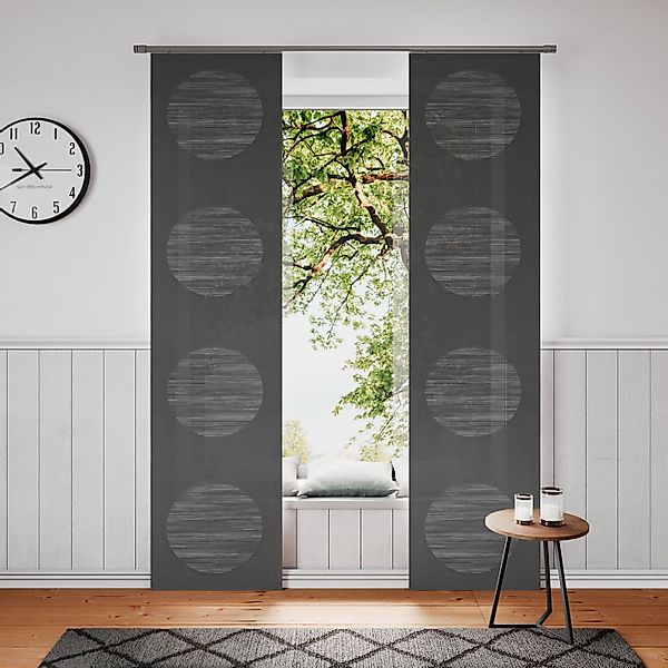 Neutex for you Schiebegardine "Padova" Klettband 1 Stk. tlg. inkl. Befestig günstig online kaufen