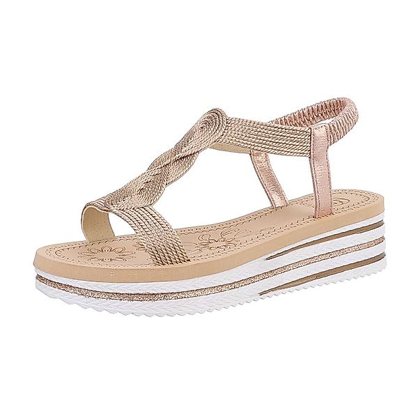 Ital-Design Damen Freizeit Plateausandaletten (86526965) Keilabsatz/Wedge günstig online kaufen