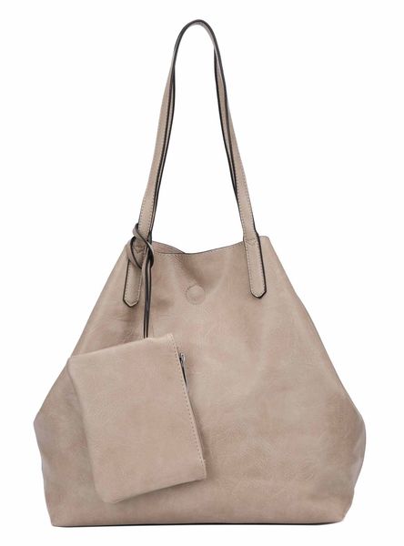 ITALYSHOP24 Schultertasche Damen Tasche SET 2in1 günstig online kaufen
