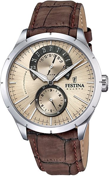 Festina Multifunktionsuhr Retro F16573/9, Armbanduhr, Quarzuhr, günstig online kaufen