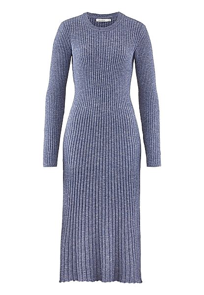 Hessnatur Strickkleid Strickkleid Midi Slim (1-tlg) günstig online kaufen