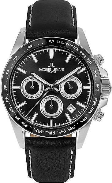 Jacques Lemans Chronograph Liverpool 1-1877A, Quarzuhr, Armbanduhr, Herrenu günstig online kaufen