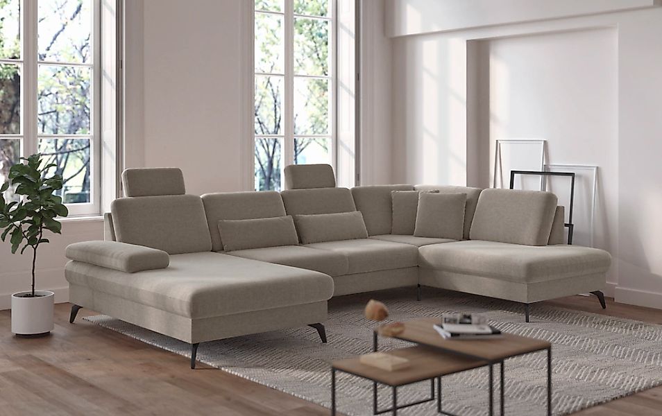 sit&more Wohnlandschaft "Morris Jubi" wahlweise mit Armteilverstellung, Bet günstig online kaufen