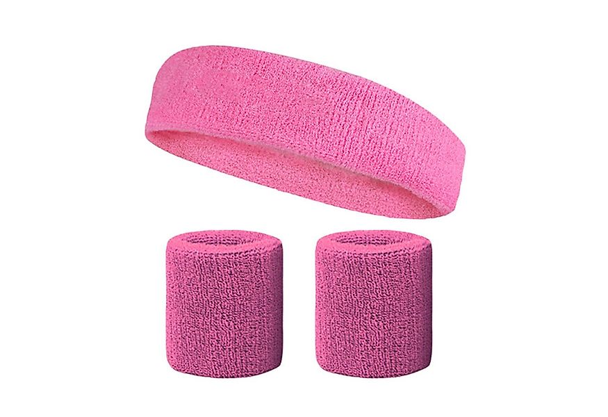 Refttenw Stirnband Elastisches schweißfestes Armband, Fitness-Stirnband-Set günstig online kaufen