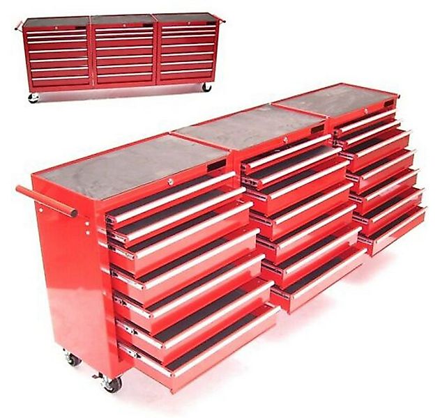 Apex Werkstattwagen Werkzeugwagen XXXL mit 21 Schubladen Werkstattwagen Rol günstig online kaufen