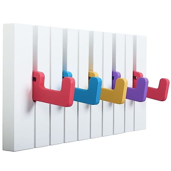 RICOO Garderobenleiste Garderobe Garderobenhaken Wandgarderobe mit günstig online kaufen