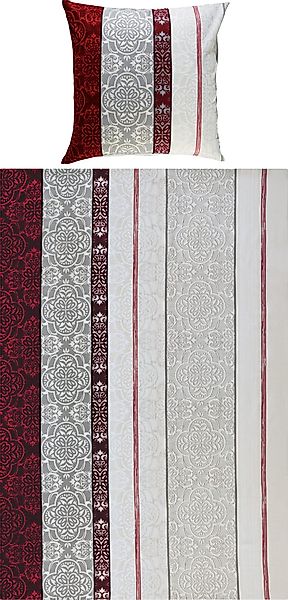 REDBEST Bettwäsche Bettwäsche, Biber, Streifen günstig online kaufen