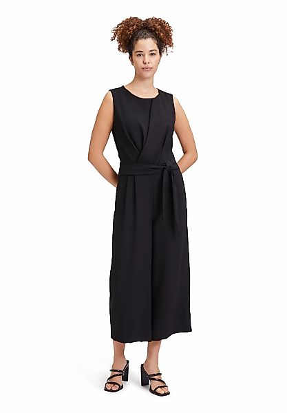 Betty&Co Overall "Betty & Co Jumpsuit ohne Arm", (1 tlg.), Falten günstig online kaufen