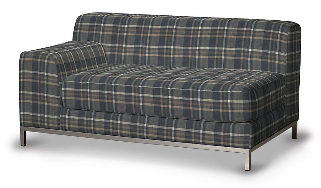 Bezug für Kramfors 2-Sitzer Sofa, Lehne links, braun- blau, Bezug für Kramf günstig online kaufen