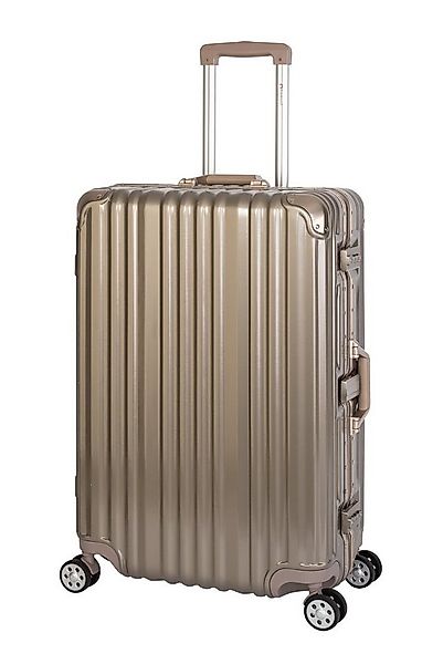 Travelhouse Hartschalen-Trolley London, 4 Rollen, TSA Zahlenschloss Alumini günstig online kaufen