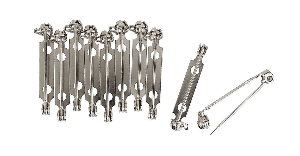 VBS Brosche, 10 Stück, 25 mm günstig online kaufen
