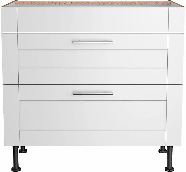 KOCHSTATION Kochfeldumbauschrank "KS-Ahus", Breite 90 cm günstig online kaufen