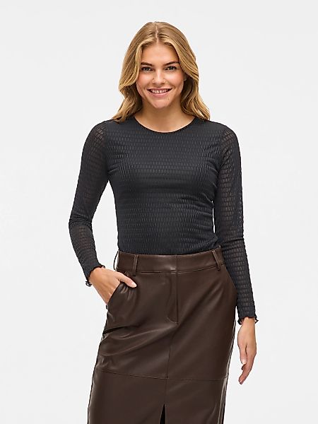 Vila Langarmshirt VILARINE O-NECK L/S TOP günstig online kaufen