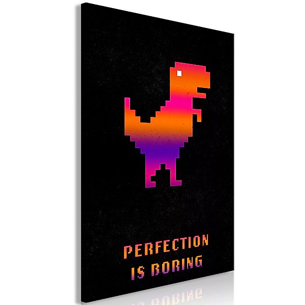 Wandbild - Perfection Is Boring (1 Part) Vertical günstig online kaufen