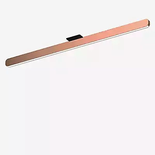 Occhio Mito Alto 100 Up Narrow Deckenleuchte LED, Kopf roségold/Abdeckung s günstig online kaufen