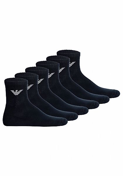 Emporio Armani Sneakersocken "Socken SPORTY SPONGE 6P 6er Pack" 6 Paar tlg. günstig online kaufen