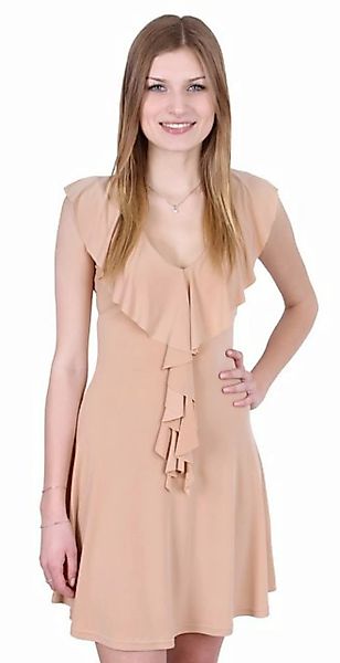 Sarcia.eu Minikleid John Zack Sexy Mini Kleid mit V-Ausschnitt und Rüschen günstig online kaufen