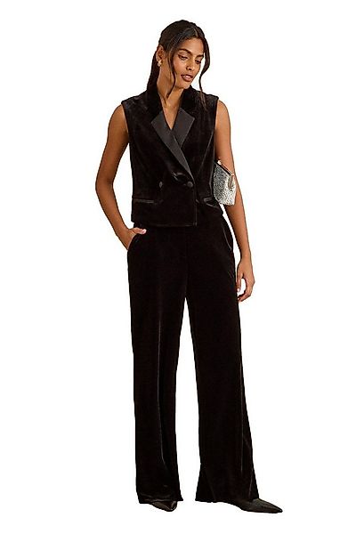 Love & Roses Anzugweste Love & Roses Samt-Weste (1-tlg) günstig online kaufen