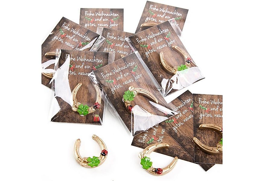 Logbuch-Verlag Dekofigur 10 kleine Gastgeschenke für Weihnachten & Silveste günstig online kaufen