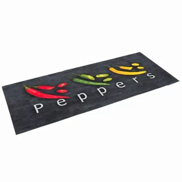 Pergamon Küchenläufer Teppich Trendy Peppers Teppichläufer anthrazit Gr. 60 günstig online kaufen