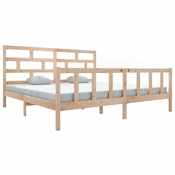 Vidaxl Massivholzbett Kiefer 180x200 Cm 6ft Super King günstig online kaufen