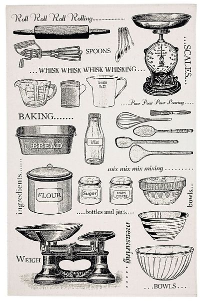 Ulster Weavers Geschirrtuch Baking, (Set, 1-tlg., 1-teilig), 100% Baumwolle günstig online kaufen