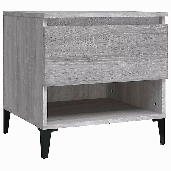 vidaXL Beistelltisch Beistelltisch Grau Sonoma 50x46x50 günstig online kaufen