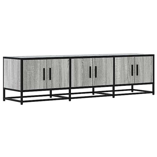 vidaXL TV-Schrank Grau Sonoma 150x35x41 cm Holzwerkstoff und Metall 848862 günstig online kaufen