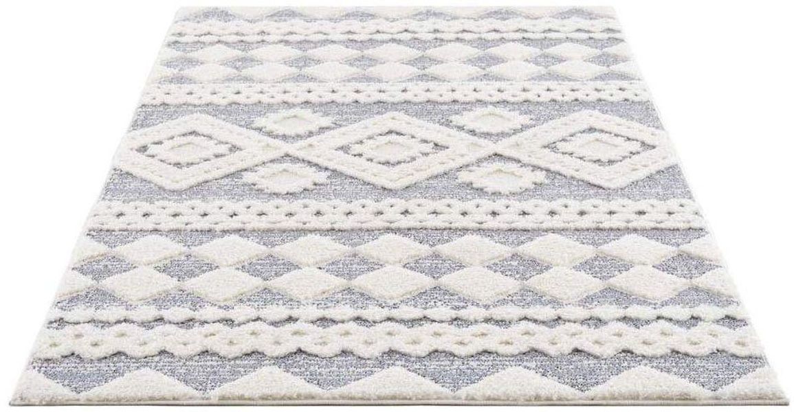 Carpet City Hochflor-Teppich "Focus 3005" rechteckig 20 mm Höhe Läufer, Boh günstig online kaufen