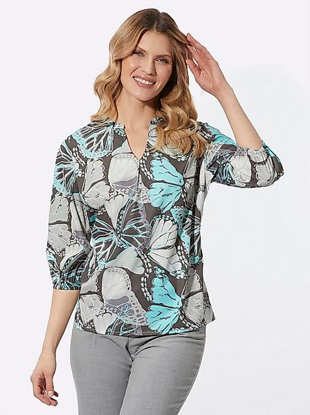 Sieh an! Klassische Bluse 3/4-Arm-Bluse 3/4-Arm günstig online kaufen