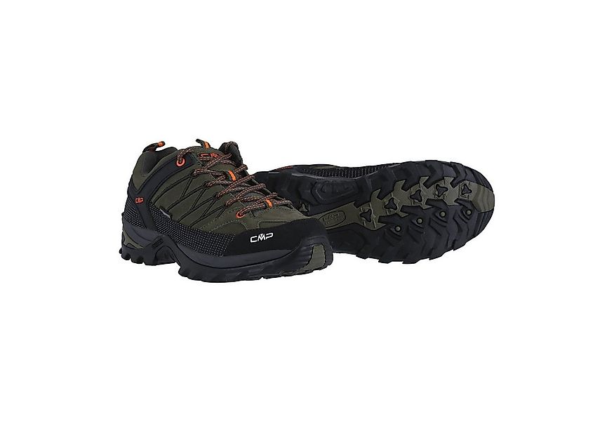 CMP Rigel Low Trekking WP (Trekking, wasserdicht) olivegrün/orange Herren W günstig online kaufen