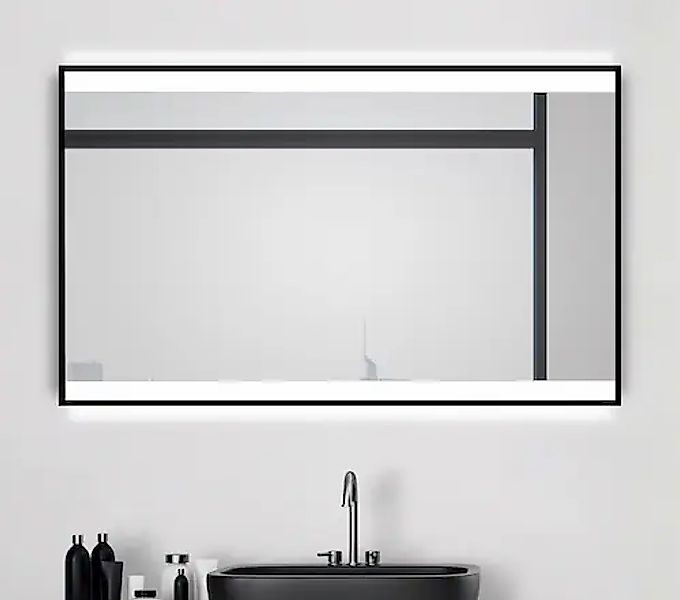 Talos Badspiegel »BLACK SHINE«, (Komplett-Set), in verschiedenen Größen erh günstig online kaufen