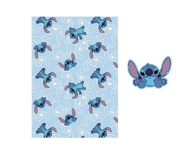 Wohndecke Schlafset – Kinderdecke mit Kissen für Zuhause & Reisen 140x100 c günstig online kaufen