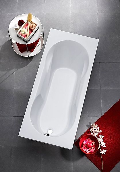 OTTOFOND Badewanne Julia, (Komplett-Set, 3-tlg), mit Wannenträger und Ablau günstig online kaufen