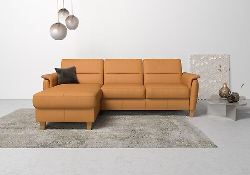 Home affaire Ecksofa »Palmera L-Form, B: 244 cm« optional Bettfunktion & Be günstig online kaufen