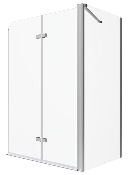 AQUABATOS Badewannenaufsatz Duschwand für Badewanne Badewannenaufsatz günstig online kaufen