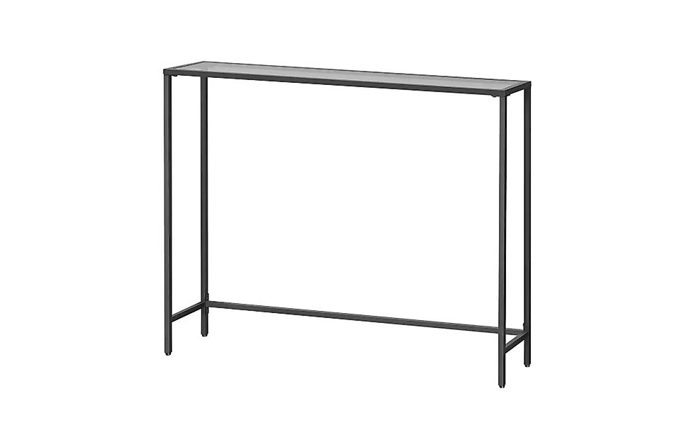Konsolentisch   ¦ schwarz ¦ Maße (cm): B: 20 H: 80 Tische > Konsolentische günstig online kaufen