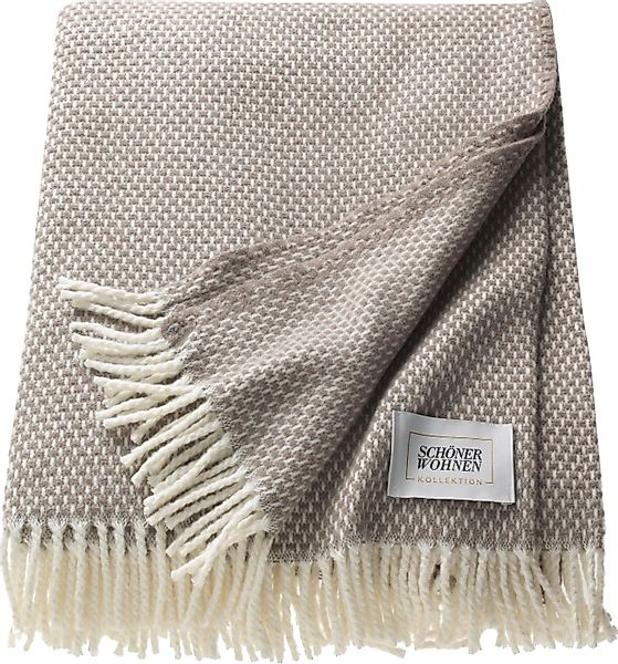 Wohndecke Zen, SCHÖNER WOHNEN-Kollektion, mit Fransen, günstig online kaufen