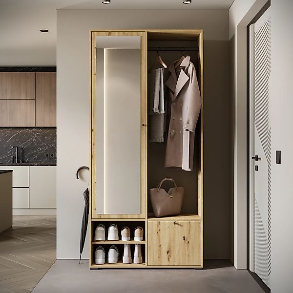 INOSIGN Garderobenschrank "DINO Kompaktgarderobe, Garderoben-Set DINO" Mit günstig online kaufen