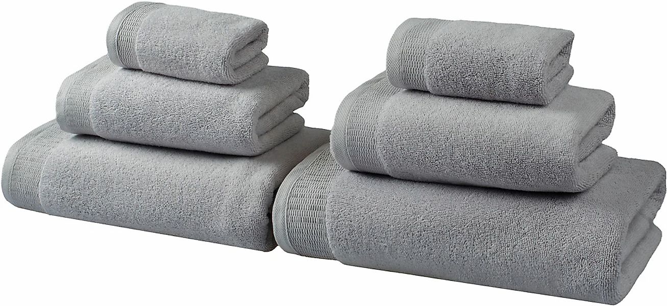 OTTO home Handtuch Set "Fenya, Premium Handtücher, 550 gr/m²" Set 6 Stk. Wa günstig online kaufen