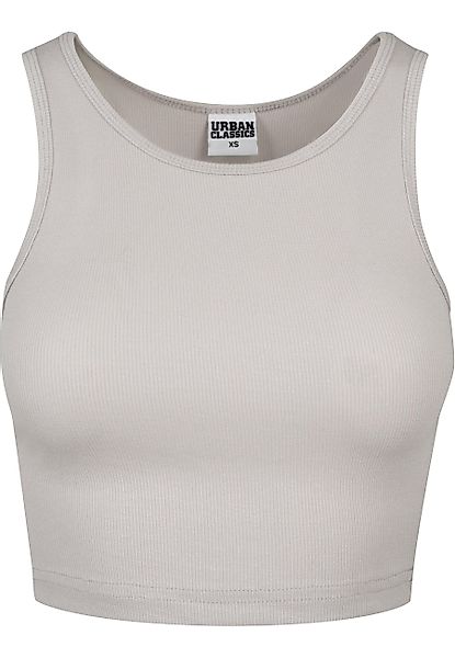URBAN CLASSICS Muskelshirt "Urban Classics Damen Ladies Rib Cropped Top", ( günstig online kaufen