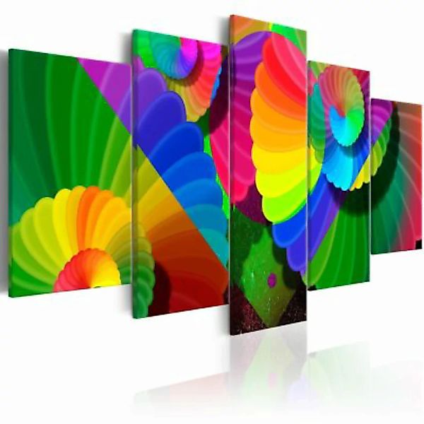 artgeist Wandbild Twisted Colours mehrfarbig Gr. 200 x 100 günstig online kaufen