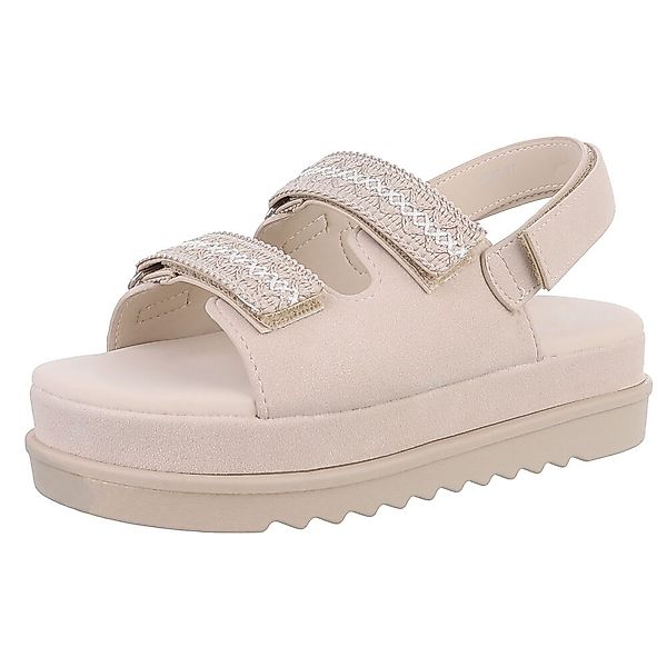Ital-Design Bequeme Damen-Sandalen mit verstellbaren Riemen, günstig online kaufen