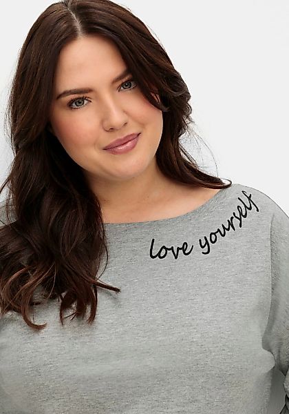 Sheego Langarmshirt "Langarmshirt", (1 tlg.) günstig online kaufen
