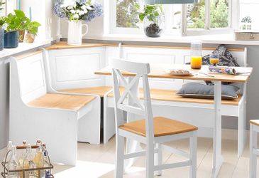 Home affaire Essgruppe "Sascha" 2 Stk. tlg. mit Tisch und Truhen-Eckbank, M günstig online kaufen