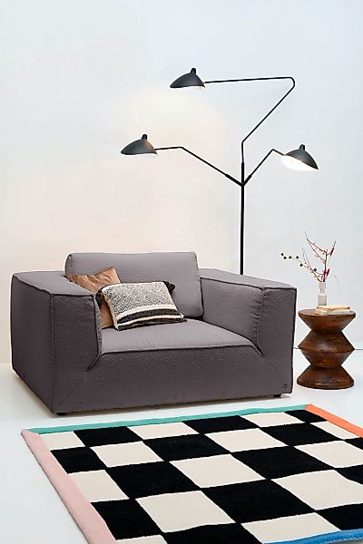 TOM TAILOR HOME Loveseat "BIG CUBE STYLE", mit bequemen Stegkissen, extra g günstig online kaufen